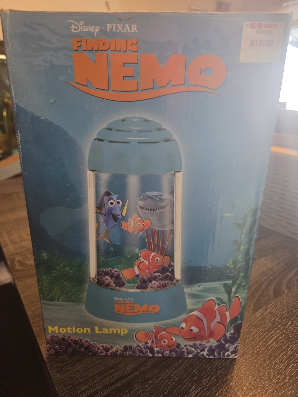 Disney Finding Nemo Blue Motion Lamp